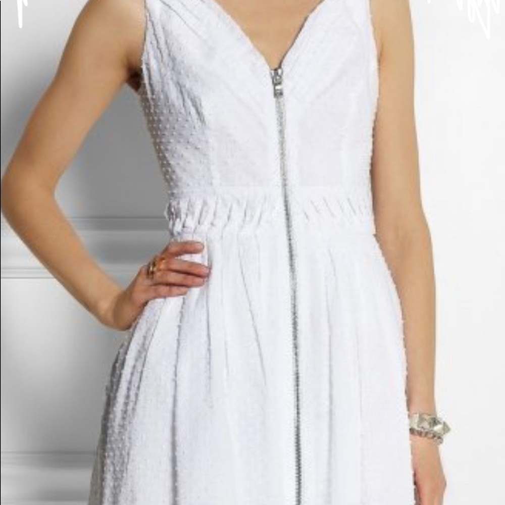 TOPSHOP X KATE MOSS WHITE DRESS 4